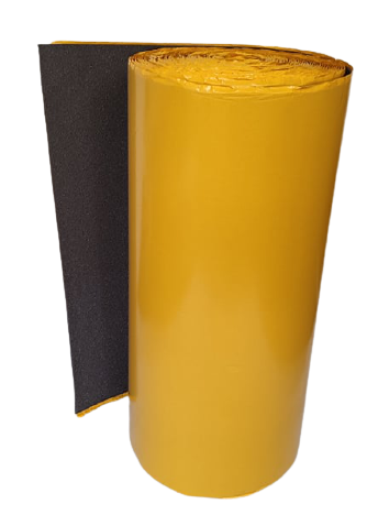  Pianka wygłuszająca poliuretanowa gładka samoprzylepna 5,10mm 1m2 