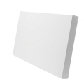 Absorber Akustyczny Szerokopasmowy PRIMO 102x63x6 cm – Biały Panel Dźwiękochłonny (Wełna Skalna 50kg/m3)