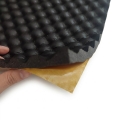 Pianka Akustyczna Wygłuszająca 12mm Fala (50kg/m³) – Samoprzylepna, Wodoodporna PU 50x50cm
